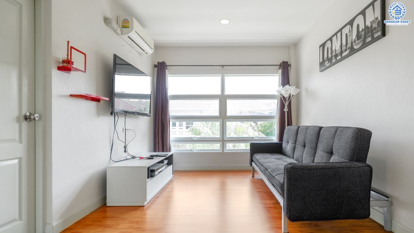 บ้านเดี่ยวมือสองย่านนนทบุรี ม.บางกอก บูเลอวาร์ด ราชพฤกษ์-พระราม5 หลังมุม! เนื้อที่ 56 ตร.ว. ตกแต่ง Built-in ฟังก์ชัน 3 ห้องนอน 4 ห้องน้ำ 2 ที่จอกรถ พร้อมอยู่ บนทำเลเดินทางสะดวก ติดถนนราชพฤกษ์ ใกล้วงเวียนพระราม 5 , The Walk ราชพฤกษ์...